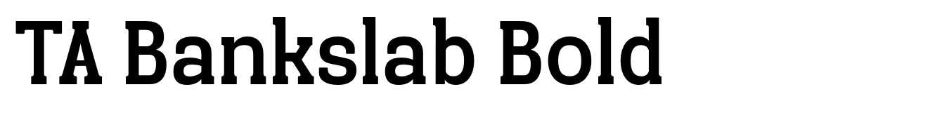 TA Bankslab Bold